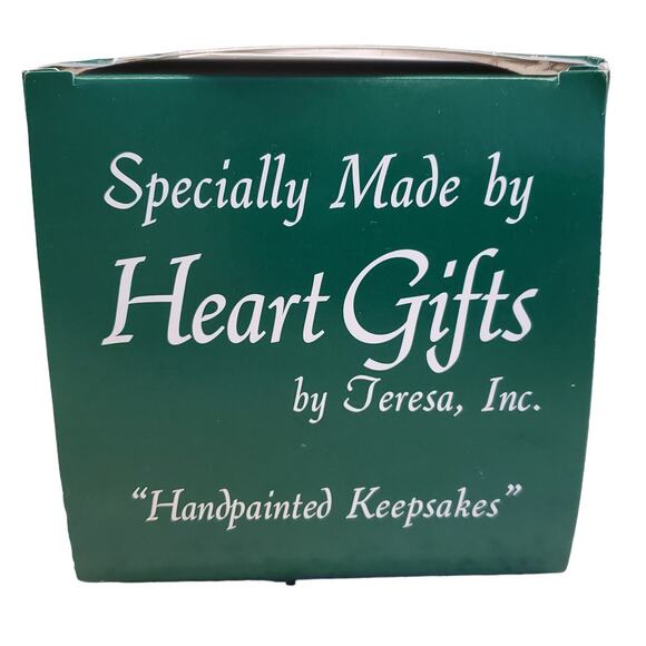 Swarovski Crystal Christmas Ornament Heart Gifts by Teresa Ornament Dad is Hero - Picture 9 of 11